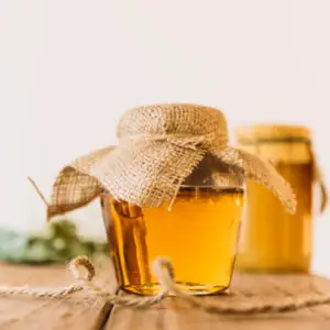 Pure honey in glass jar — AM Nuts & Spices